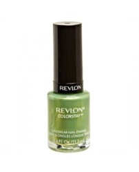 Summer Green Manicure 6-4-16 Revlon Colorstay Bonsai
